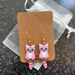 2/$20 ⭐️ 3/$25 | Handmade Cute Cat Earrings